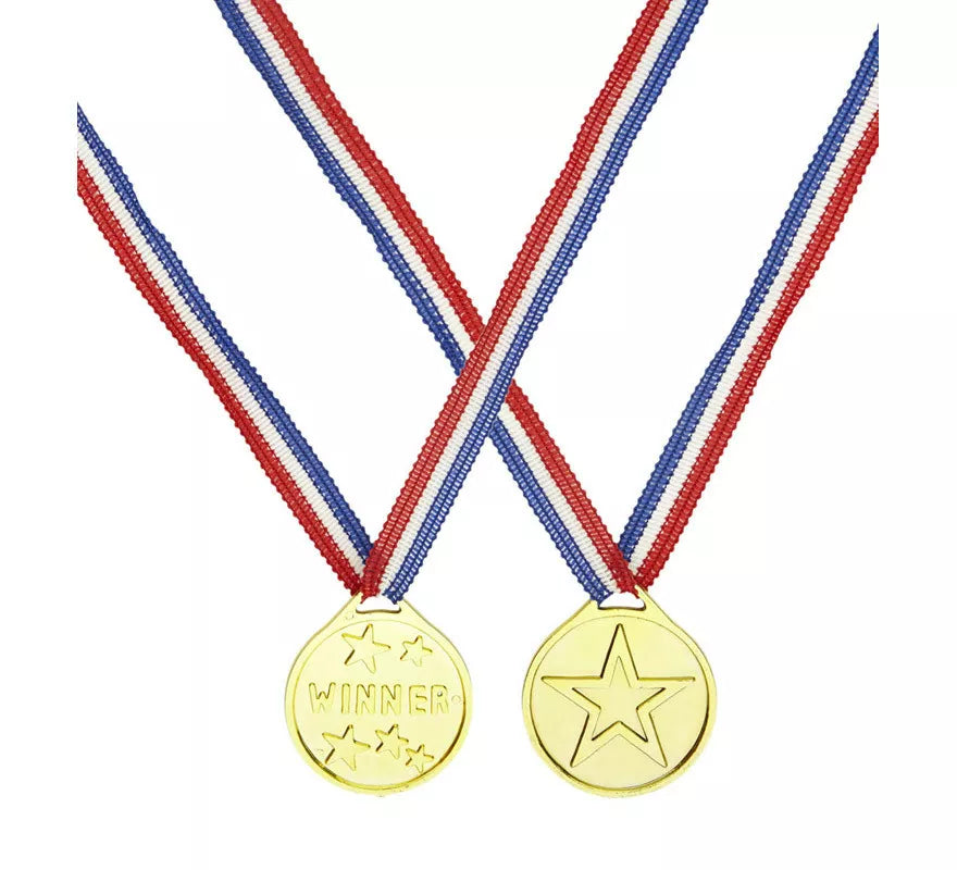 Medalla de Ganador con Cinta Tricolor