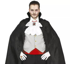 Medaglione vampiro con pietra rossa 6 cm