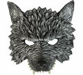 Media Máscara de Lobo gris