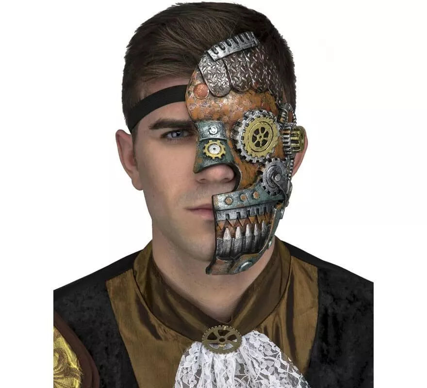Translation missing: it.Media Máscara Steampunk con Rodamientos