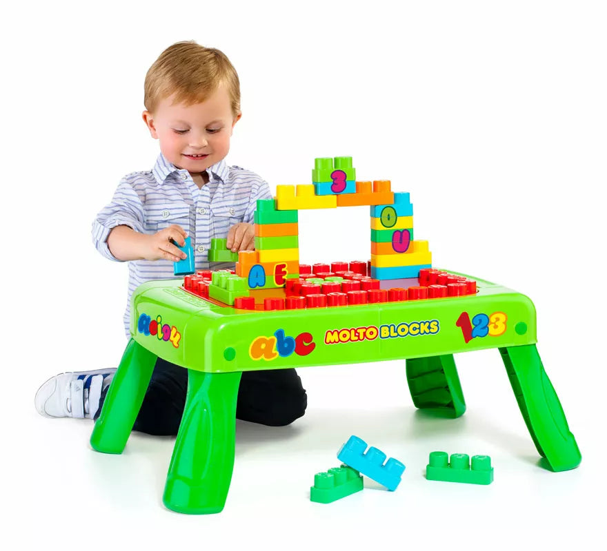 Translation missing: it.Mesa de Bloques infantil con 20 Piezas