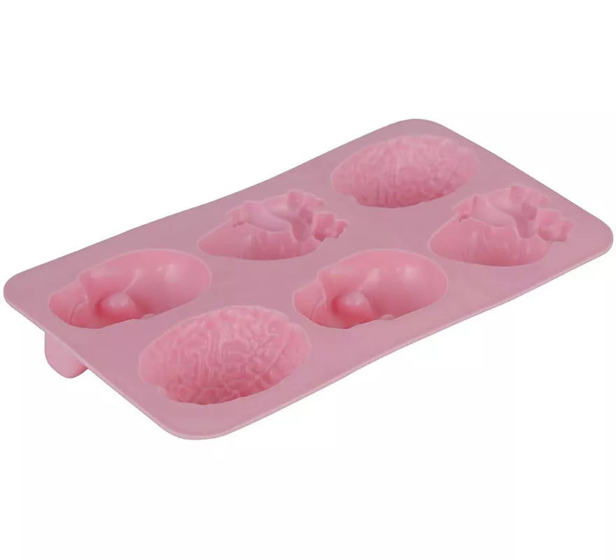 Molde 6 Figuras Silicona de 28x16 cm