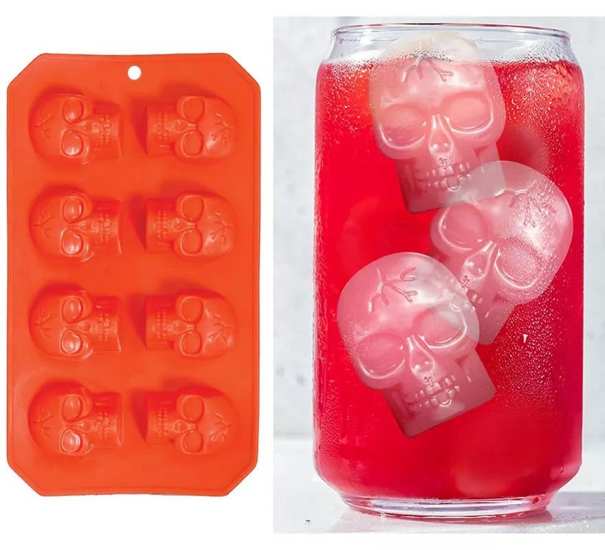 Translation missing: it.Molde de Cubitos de Hielo con forma de Calaveras 21x12 cm