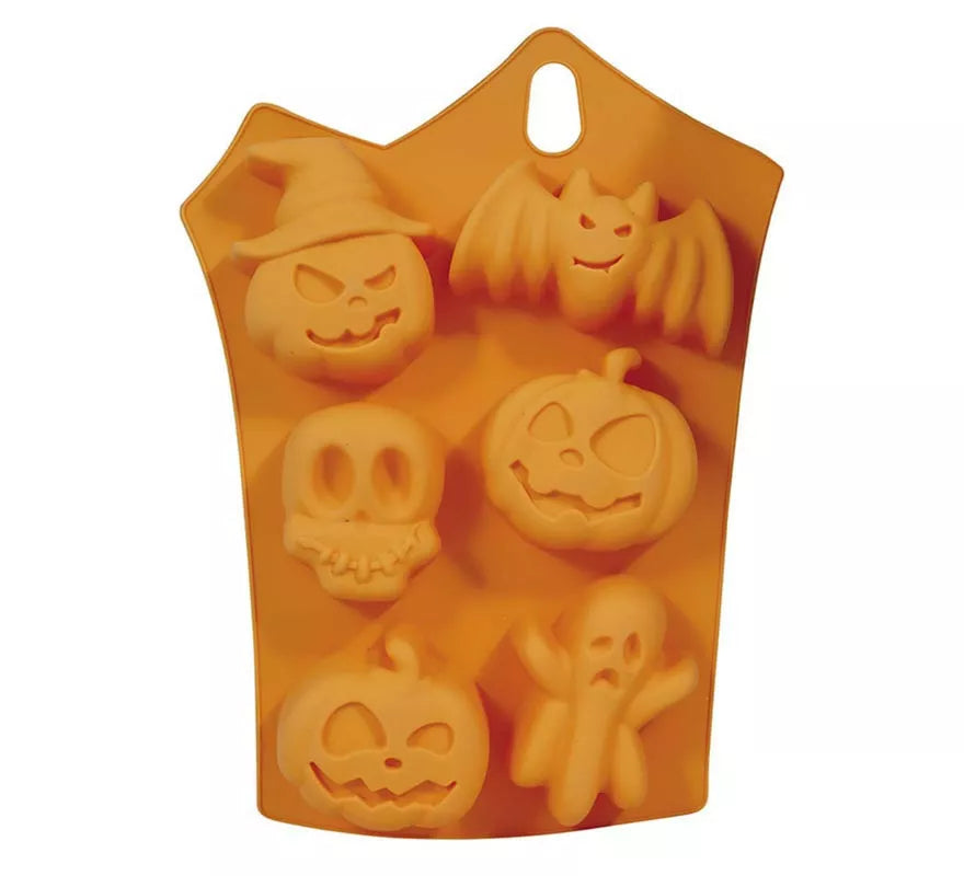 Translation missing: es.Molde Figuras Halloween para 6 Galletas de 23x15 cm