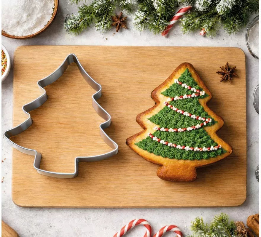 Translation missing: it.Molde Metálico de Árbol de Navidad para Galletas de 9 cm