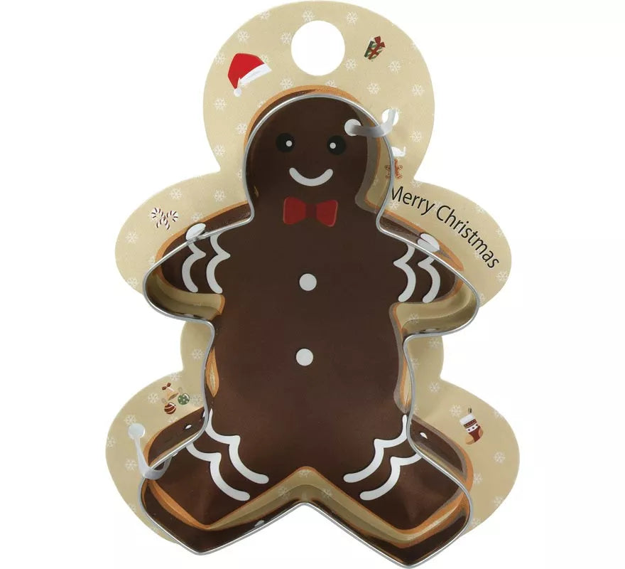 Translation missing: it.Molde Metálico de Muñeco de Jengibre para Galletas de 9 cm