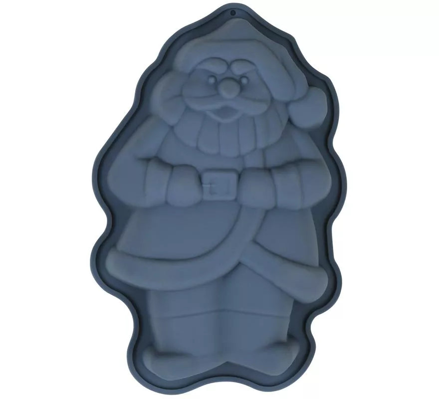 Translation missing: it.Molde Papá Noel de Silicona para Pasteles 17x12 cm