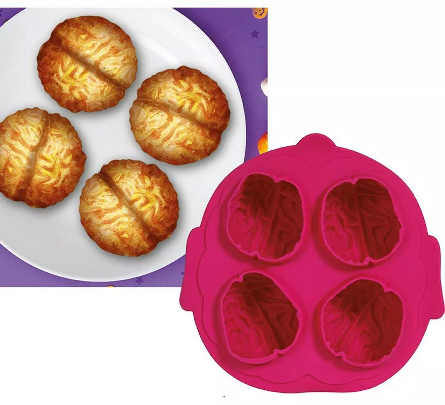 Translation missing: it.Molde para 4 Galletas de Cerebro 16x16 cm