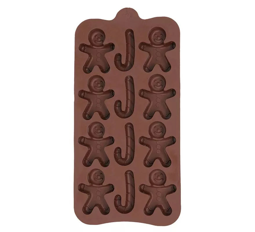 Translation missing: it.Molde Rectangular para 12 Galletas de silicona de 10x20 cm