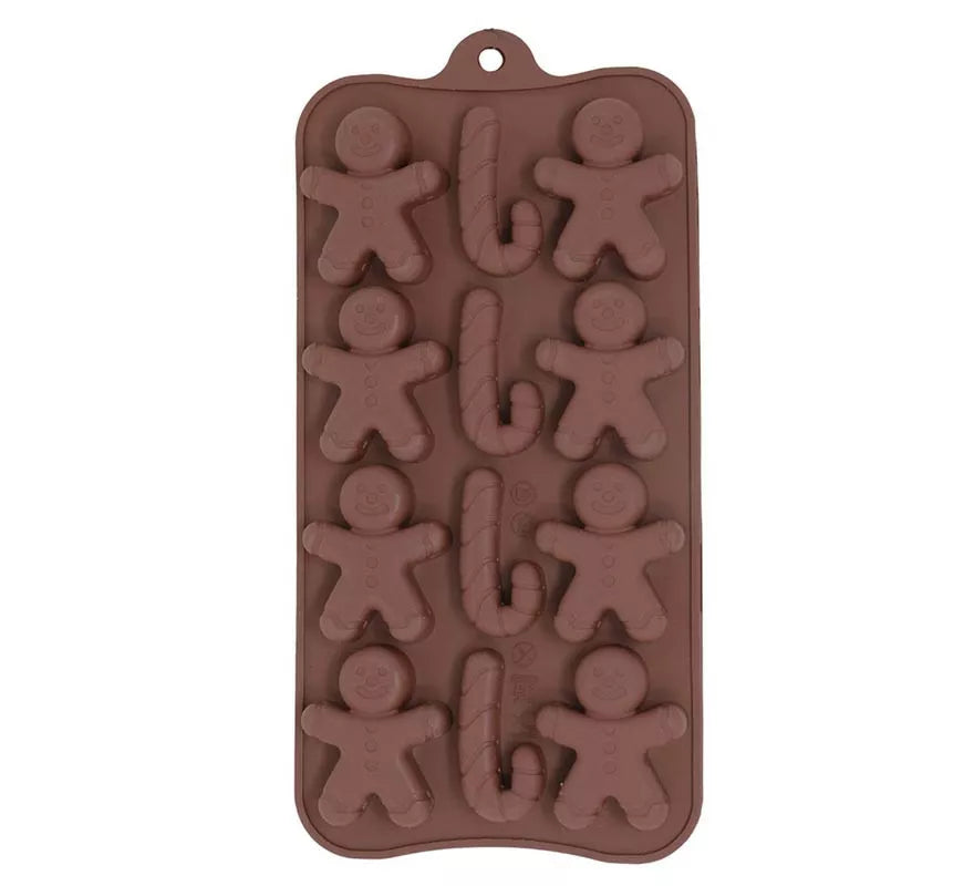Translation missing: it.Molde Rectangular para 12 Galletas de silicona de 10x20 cm