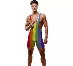 Mono de Tirantes Arcoíris para hombre