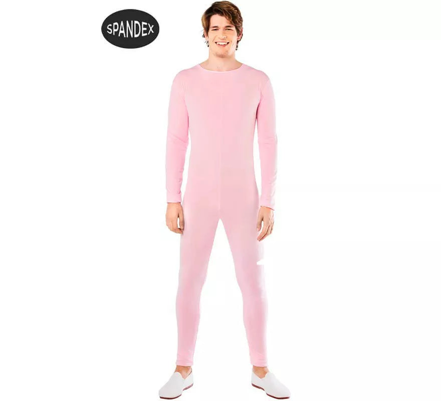 Translation missing: it.Mono o Maillot de Color Rosa Spandex para Hombre