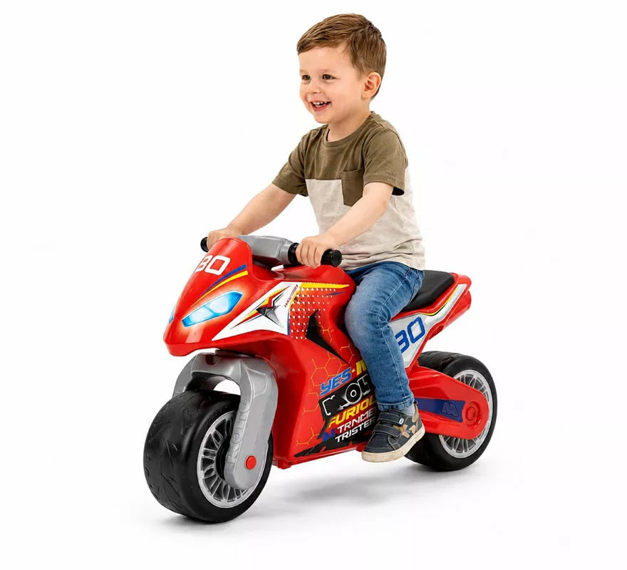 Moto Correpasillos Furious roja