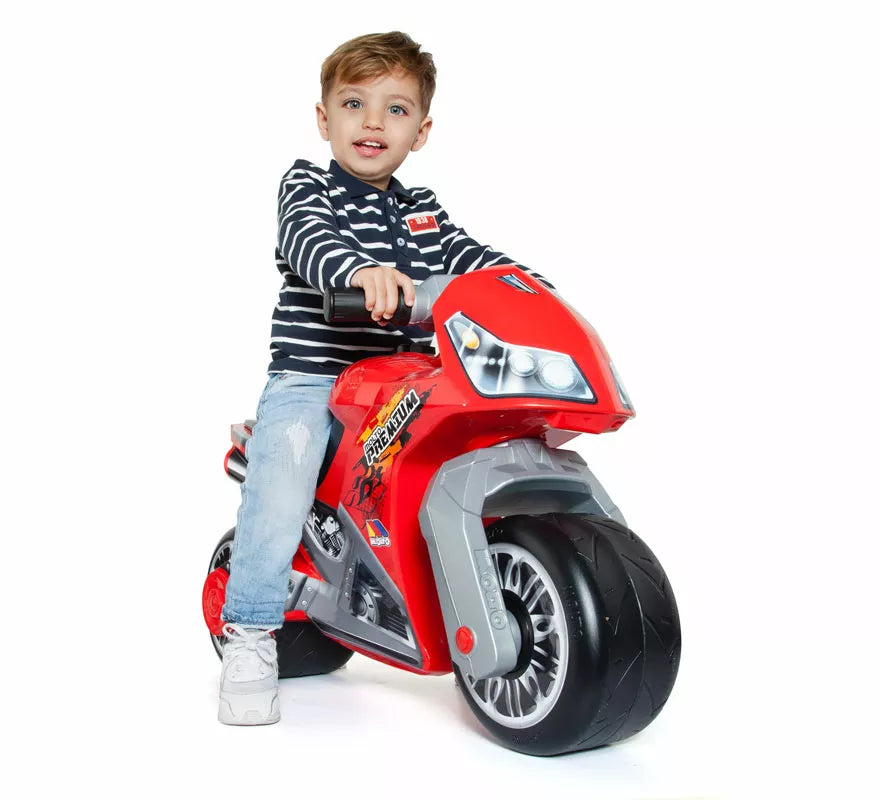 Moto Correpasillos roja para niño