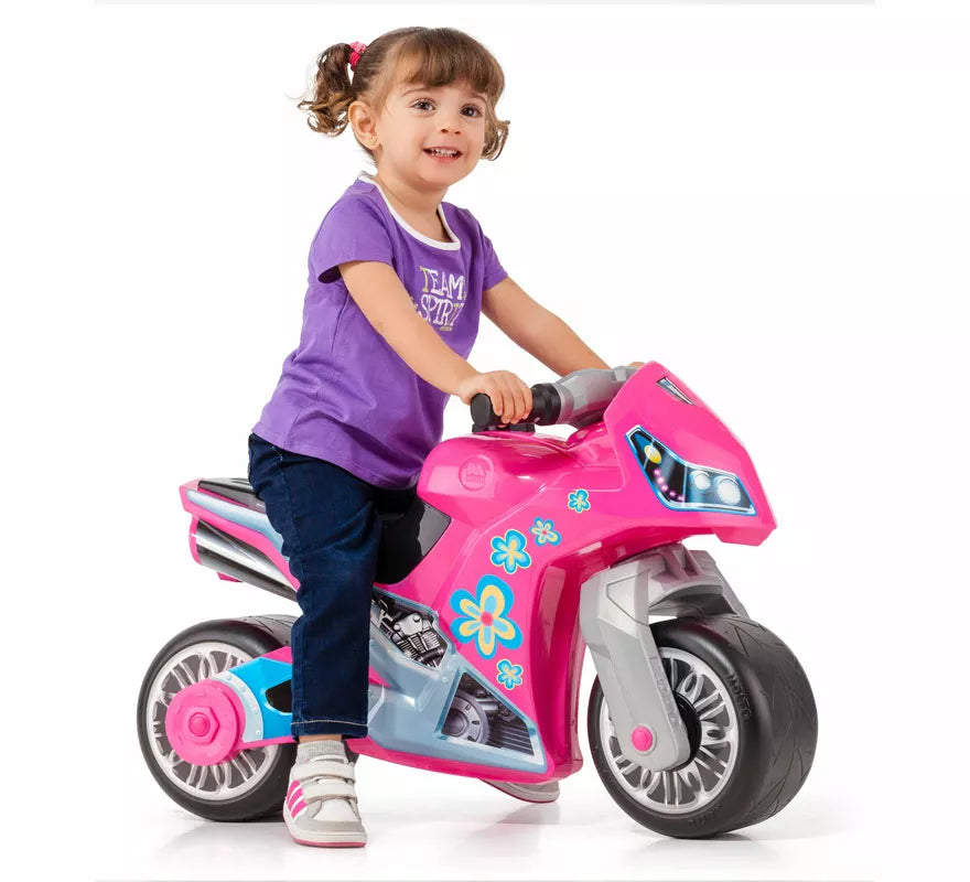 Translation missing: it.Moto Correpasillos rosa para niña
