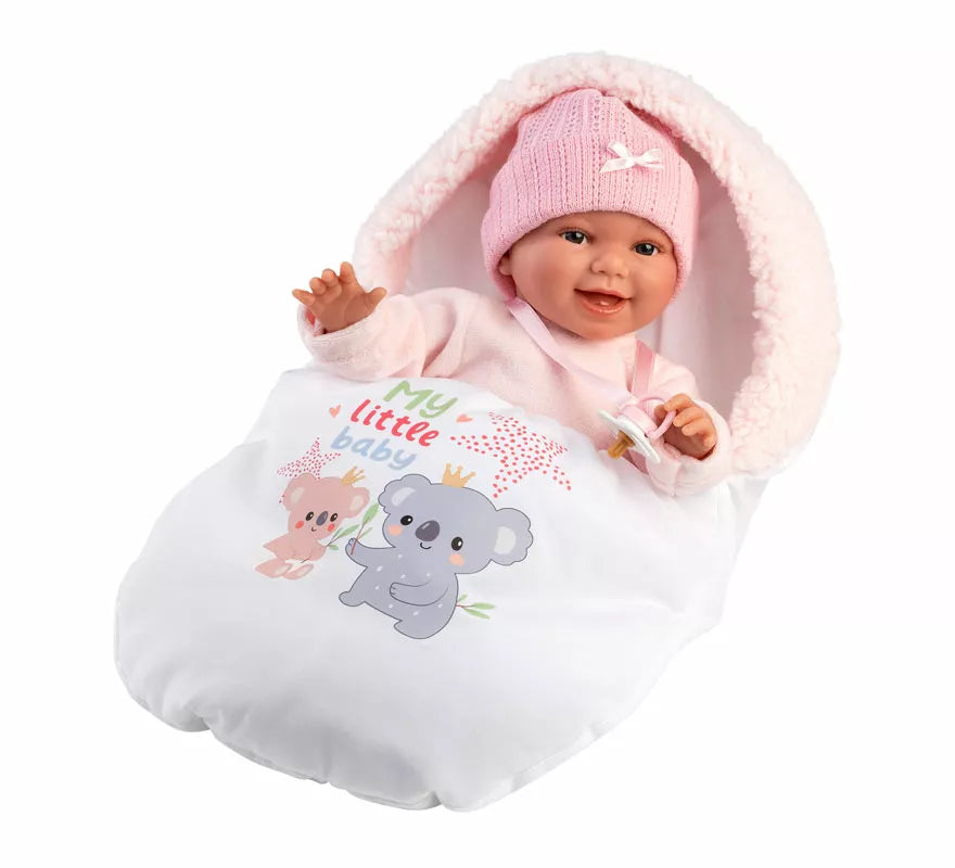 Translation missing: it.Muñeca Chloe Sonrisas de 38 cm con Saquito de Koalas