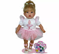 Muñeca Little Tita Bailarina rosa con Maquillaje de 40 cm