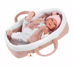 Bambola Mimi che piange da 42 cm con navicella