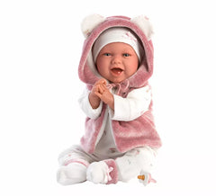 Bambola Mimi Sonrisas da 42 cm con giacca e ciuccio