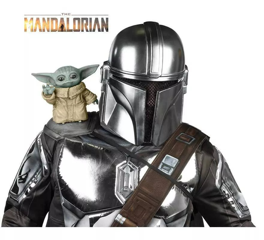 Translation missing: it.Muñeco Baby Yoda Mandalorian Accesorio para el Disfraz