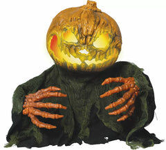 Bambola Zucca con Luce, Suono e Movimento di 50 cm