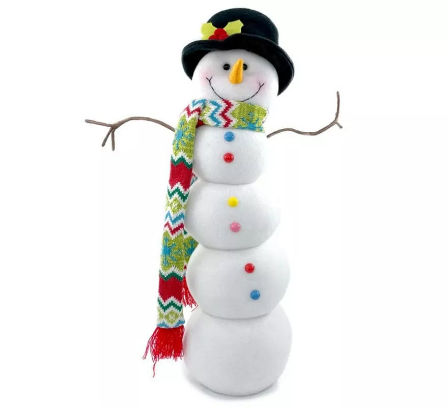 Translation missing: it.Muñeco de Nieve con Sombrero de 50 cm