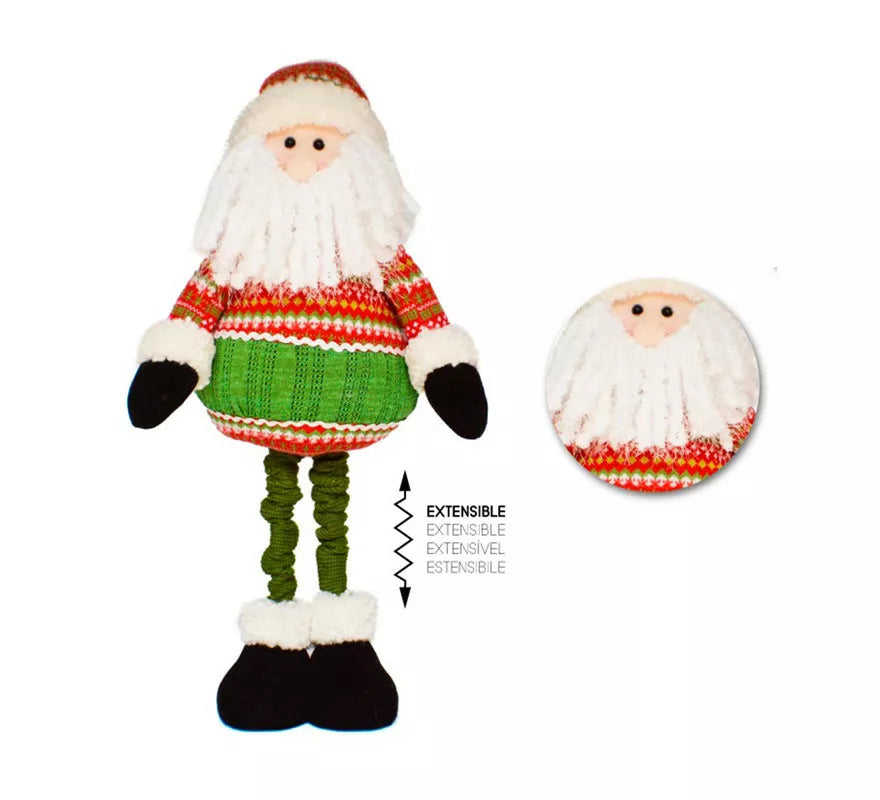 Translation missing: it.Muñeco de Papá Noel Estirable de 90 cm
