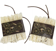 Braccialetti steampunk con cuscinetti