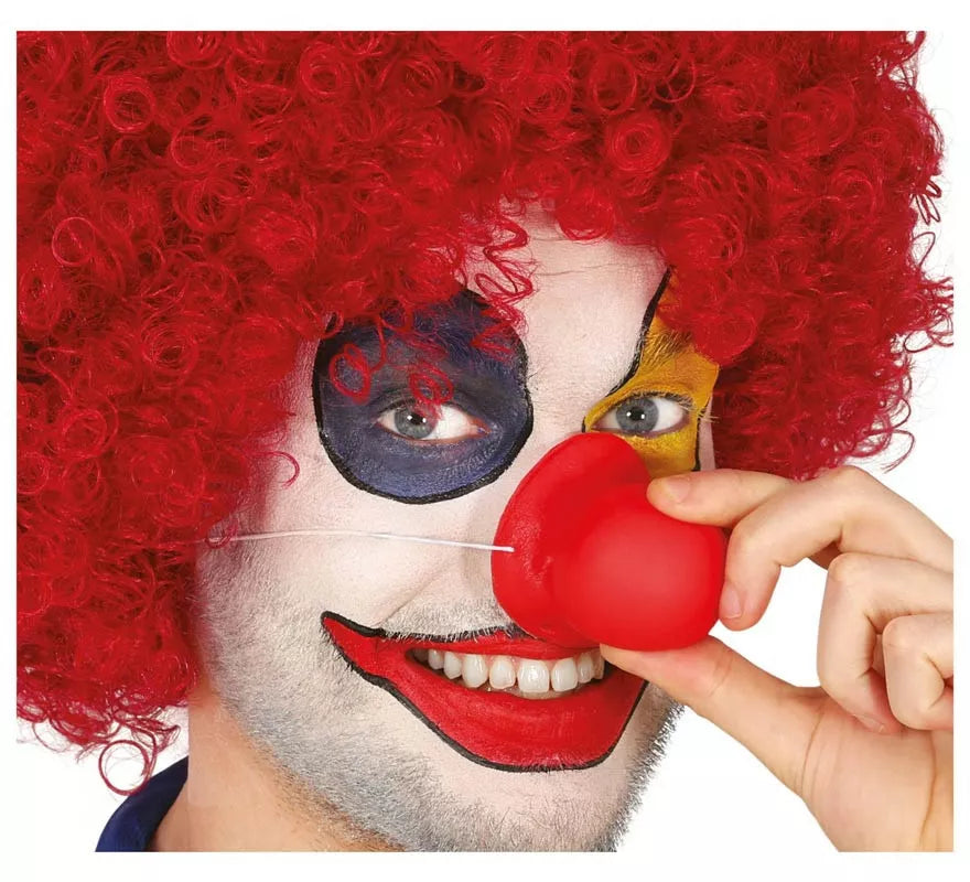 Translation missing: es.Nariz de Payaso roja de Látex con sonido