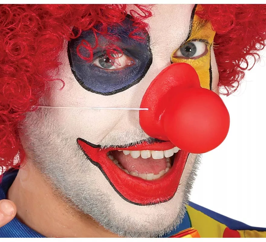 Translation missing: it.Nariz de Payaso roja de Látex con sonido