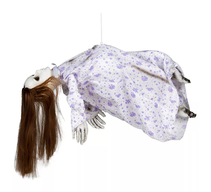 Translation missing: es.Niña Levitando con Luz, Sonido y Movimiento de 65x32x14 cm