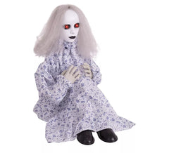Bambina Zombie Tremante di 40x46x64 cm