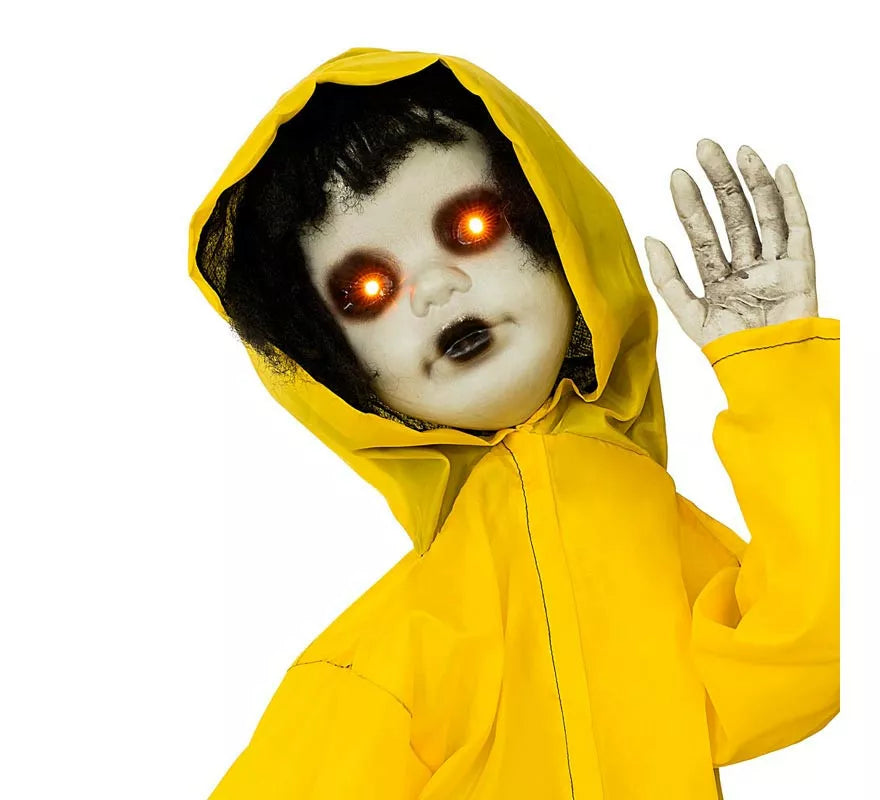 Translation missing: es.Niño Tenebroso amarillo de 60x20x85 cm