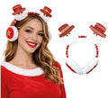 Orejeras de Papá Noel con Sombreros