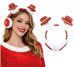 Paraorecchie di Babbo Natale con cappelli