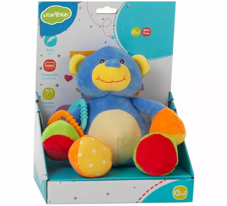 Translation missing: it.Oso de Peluche azul infantil de 26 cm
