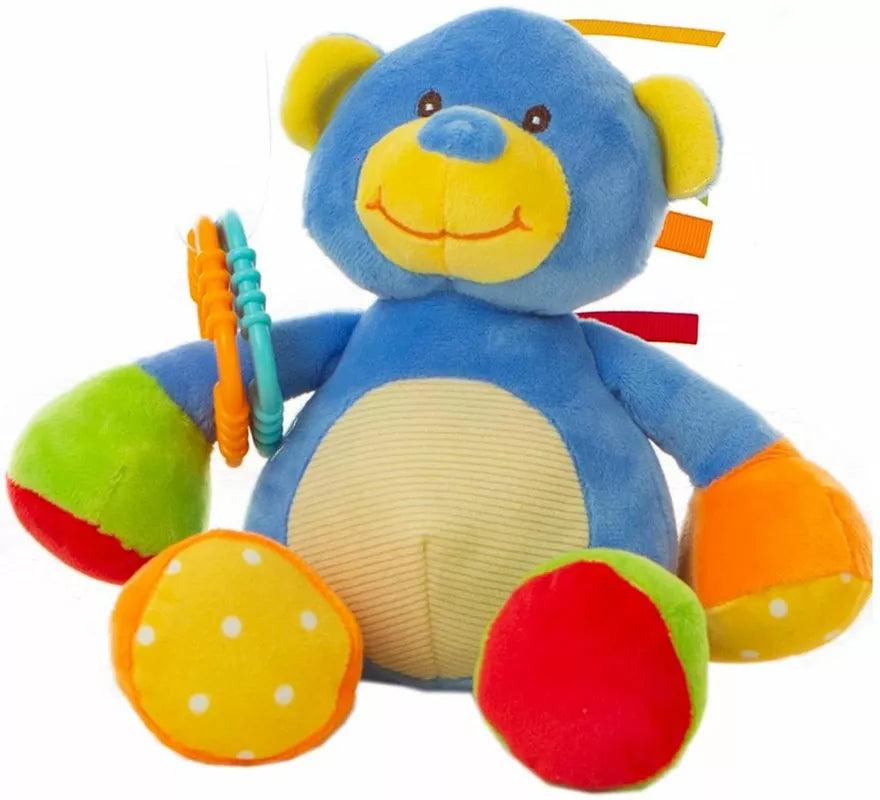 Translation missing: it.Oso de Peluche azul infantil de 26 cm