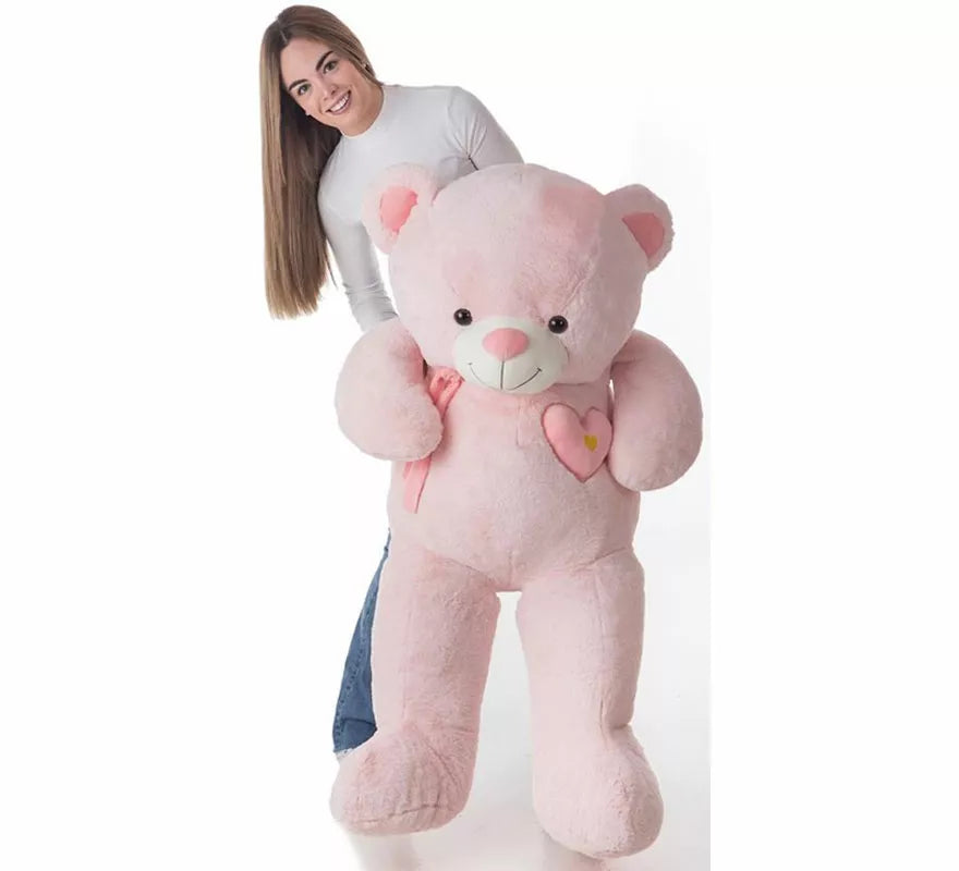 Translation missing: it.Oso de Peluche de San Valentín rosa en varios tamaños