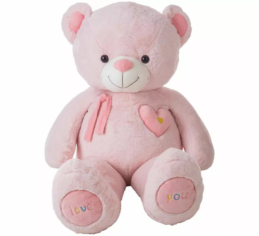 Translation missing: it.Oso de Peluche de San Valentín rosa en varios tamaños