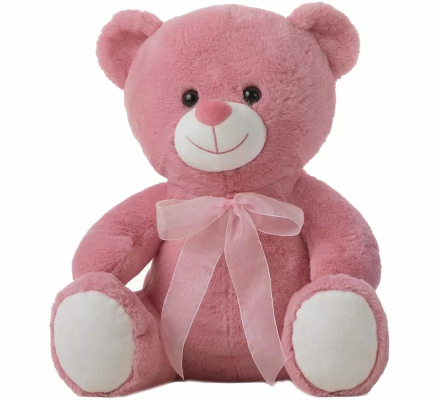 Translation missing: it.Oso de Peluche rosa con Lazo en varios tamaños