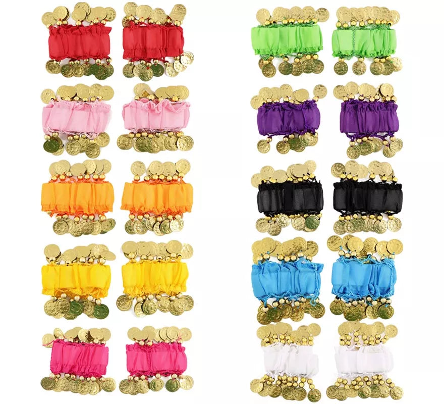 Translation missing: it.Pack 2 Pulseras de Monedas en varios colores