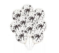 Pack de 10 Globos Gatos negros de 30 cm