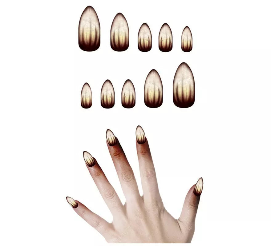 Translation missing: it.Pack de 10 Uñas Hombre Lobo con pegamento