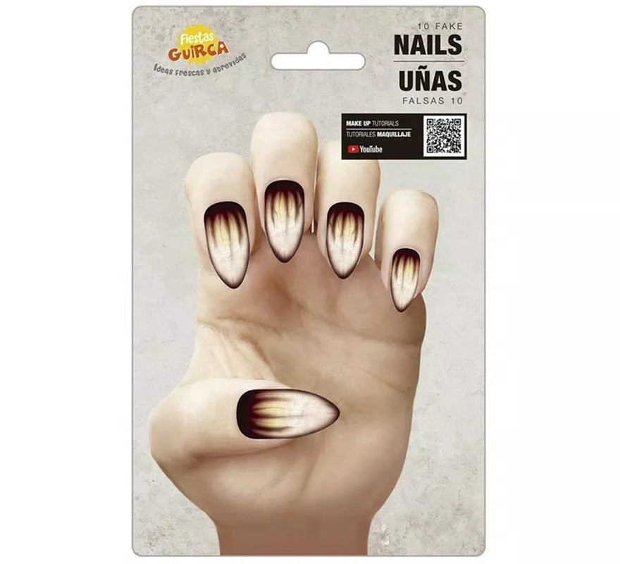 Translation missing: it.Pack de 10 Uñas Hombre Lobo con pegamento