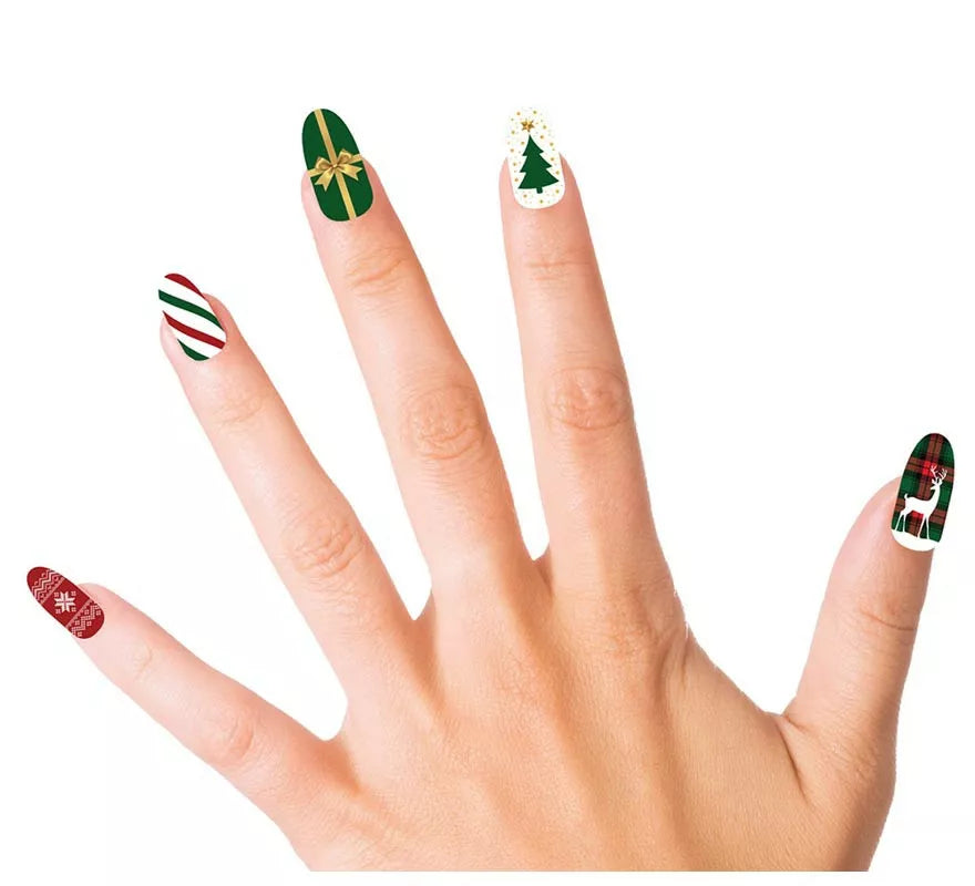 Translation missing: it.Pack de 10 Uñas Navideñas con adhesivo