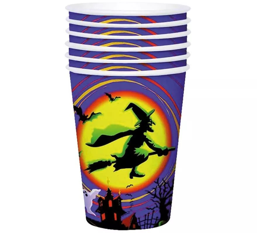 Translation missing: it.Pack de 10 Vasos con Bruja
