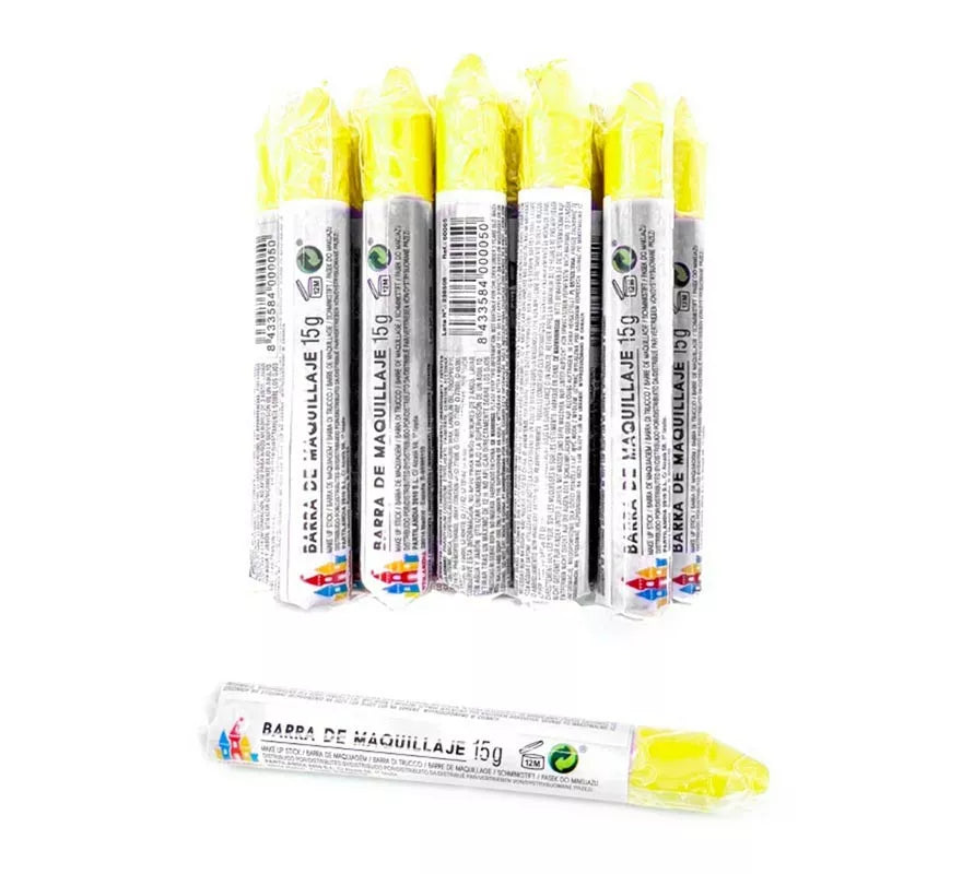 Translation missing: es.Pack de 12 Ceras amarillo fluorescente