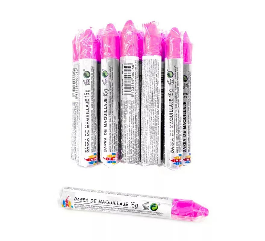 Translation missing: es.Pack de 12 Ceras rosa fluorescente