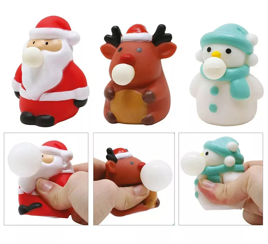 Translation missing: it.Pack de 12 Figuras Navideñas con globo interior de 7 cm