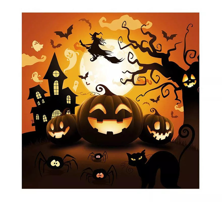 Translation missing: it.Pack de 12 Servilletas Calabaza de 33X33 cm